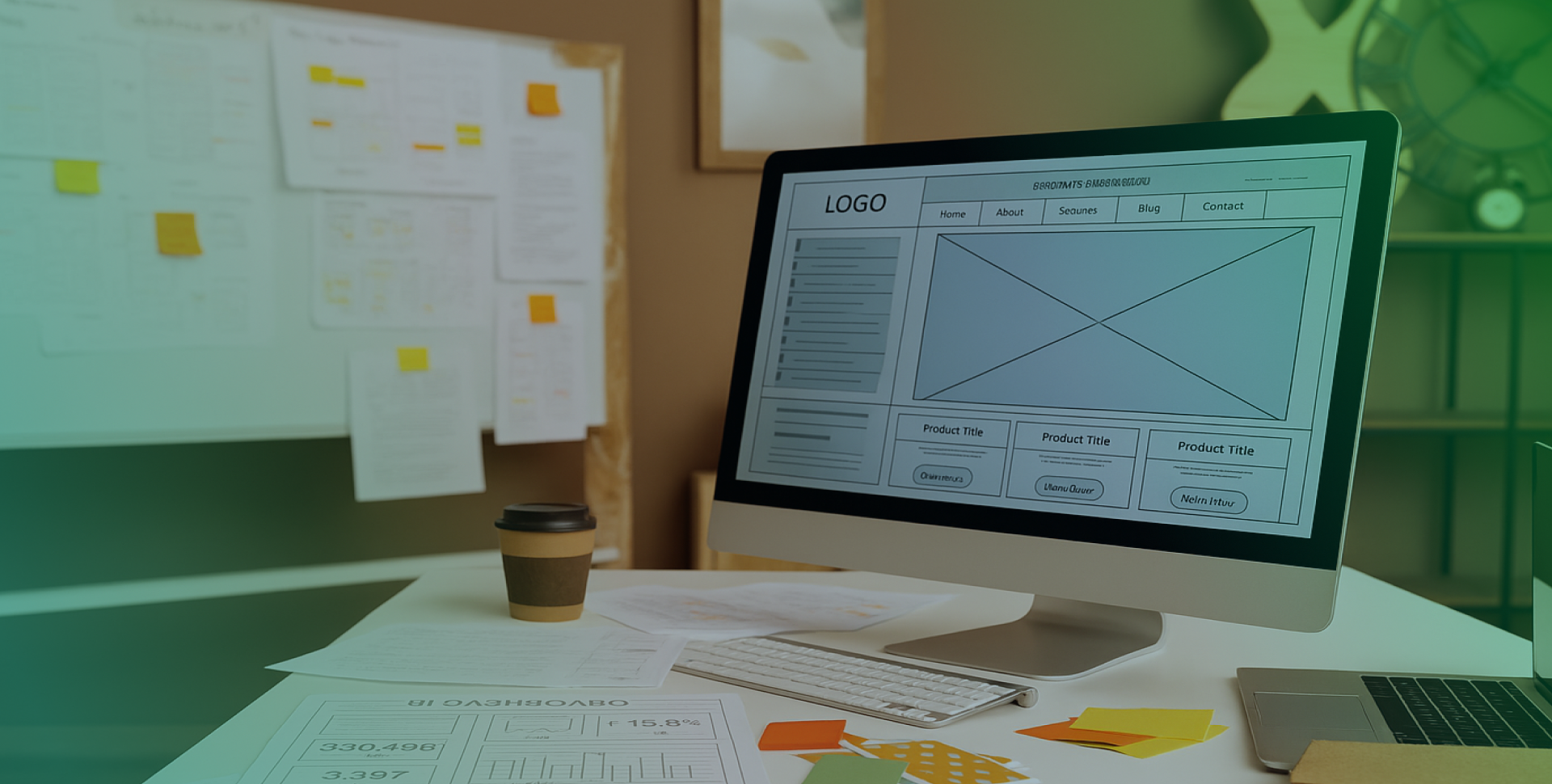 UX design applied to data dashboards with user-focused interaction